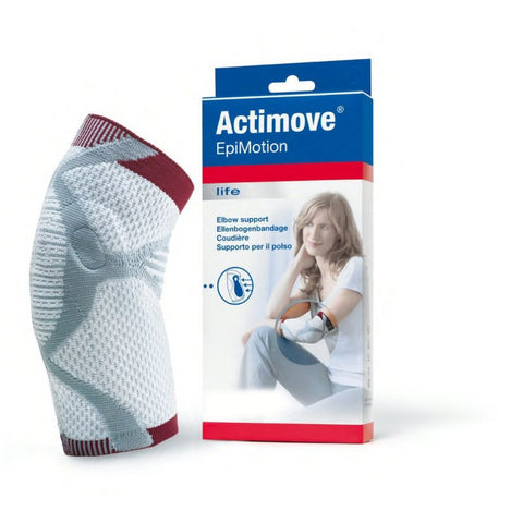 Codera Actimove EpiMotion con avanzada estructura de tejido de punto con recubrimiento de tela de toalla. 