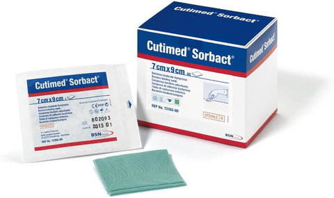 Cutimed Sorbact es un innovador apósito que capta físicamente los patógenos.