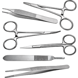 Kit de sutura de 6 piezas